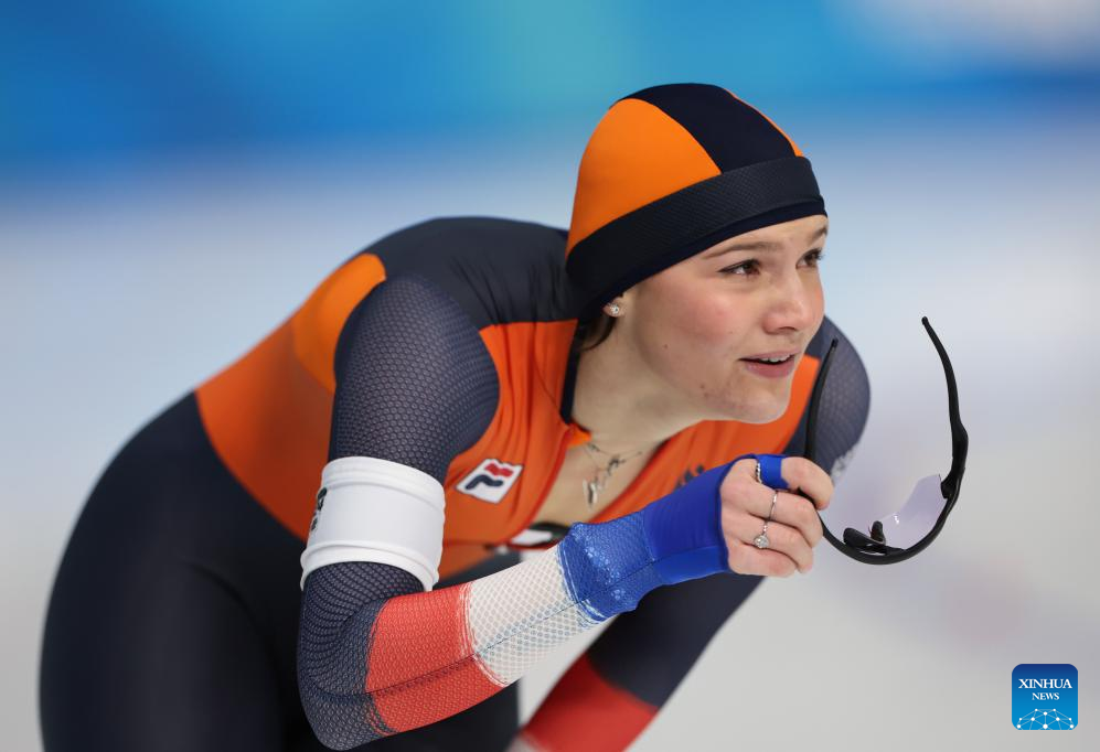 2024 Winter Youth Olympics 1500m Final of speed skating eventsXinhua