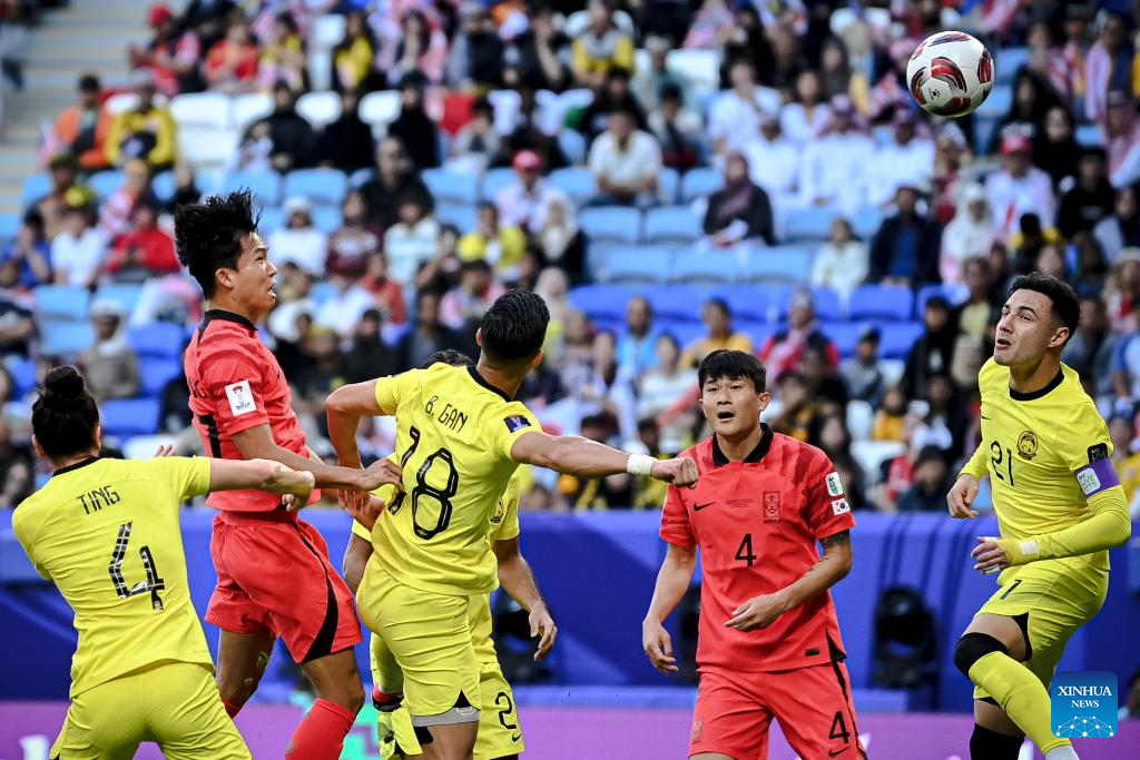 Coupe d’Asie de l’AFC : Corée du Sud contre Malaisie-Xinhua