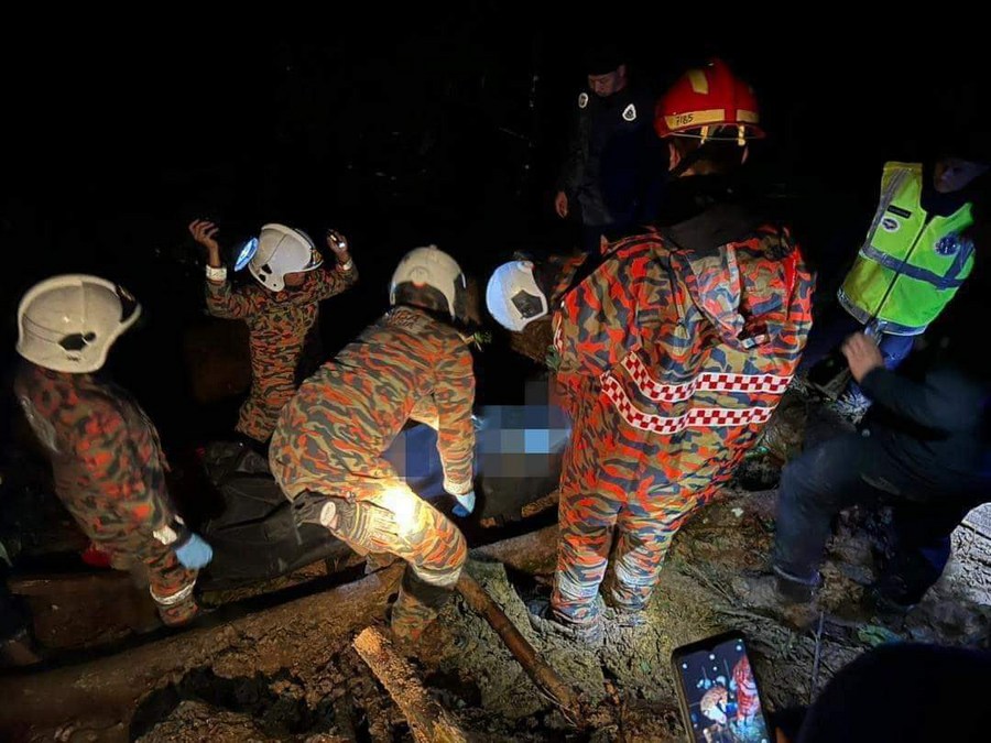马来西亚山体滑坡后发现第二具尸体-新华社