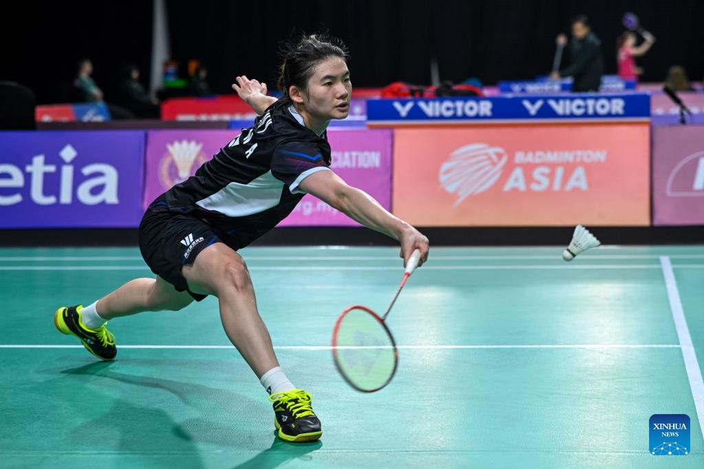 Highlights of Badminton Asia Team Championships 2024-Xinhua