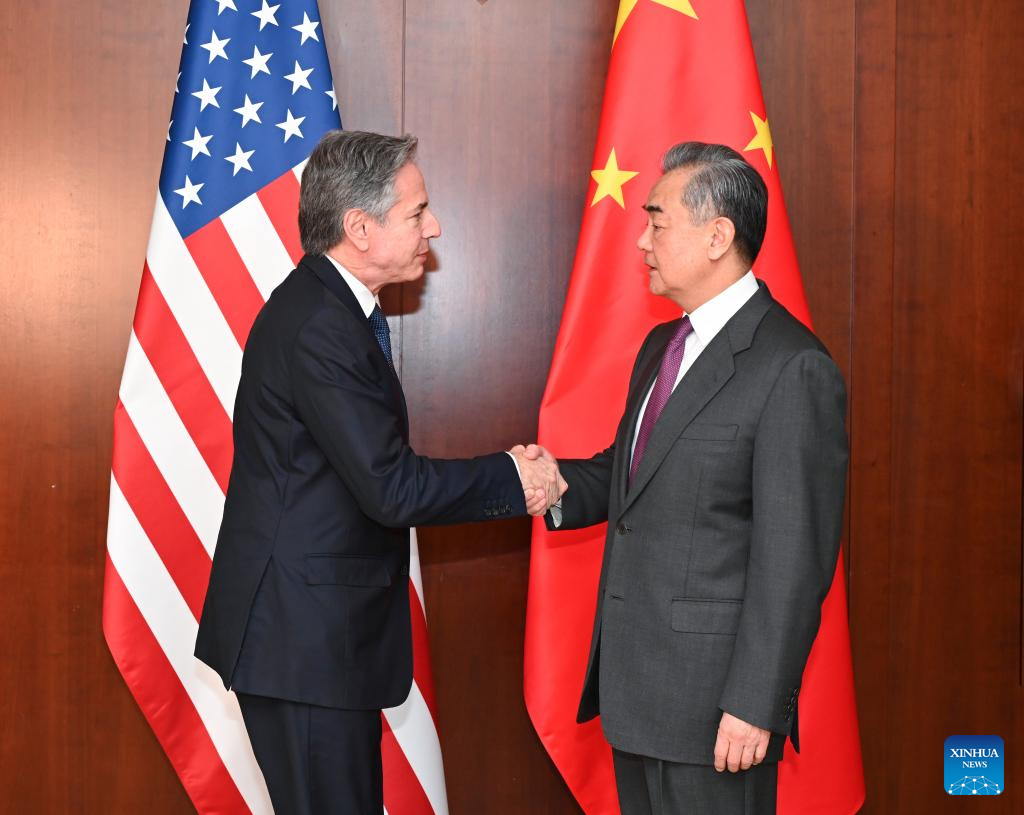 Urgent: China's Wang Yi, U.S. Antony Blinken meet in Munich-Xinhua