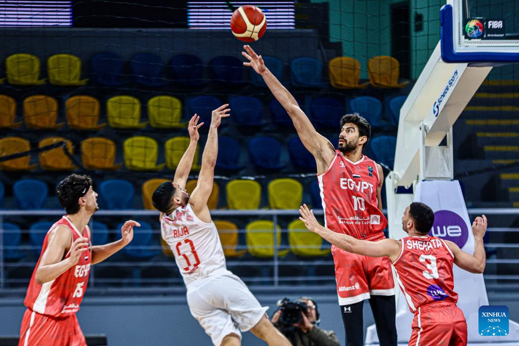 FIBA AfroBasket 2025 Qualifiers Group D Match: Egypt Vs. Madagascar-Xinhua