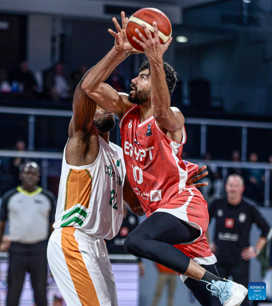 FIBA AfroBasket 2025 Qualifiers: Egypt Vs. Cote D'Ivoire-Xinhua