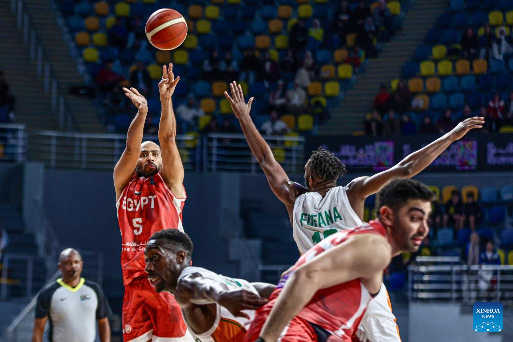 FIBA AfroBasket 2025 Qualifiers: Egypt Vs. Cote D'Ivoire-Xinhua