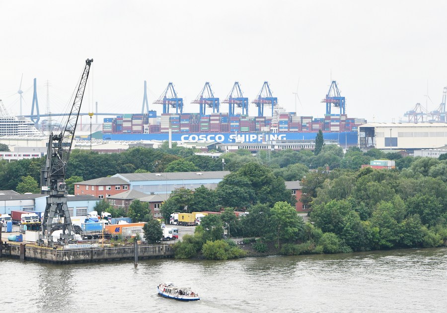 Deutschlands größter Hafen schlägt 2023 weniger Güter um – Xinhua