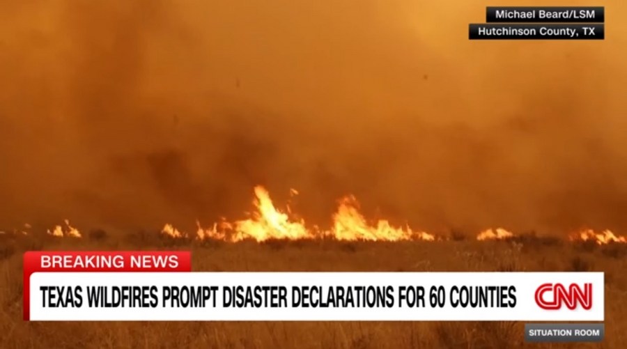 Roundup: Out-of-control wildfire in Texas Panhandle shuts down nuclear ...