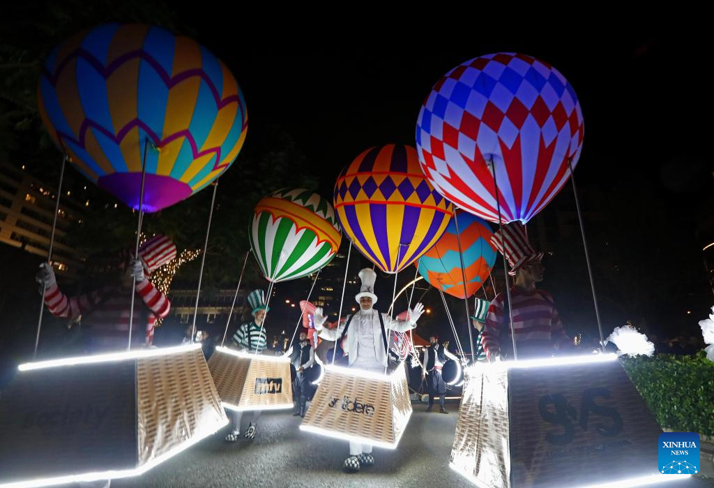 People attend Ramadan parade to welcome upcoming month of Ramadan in ...