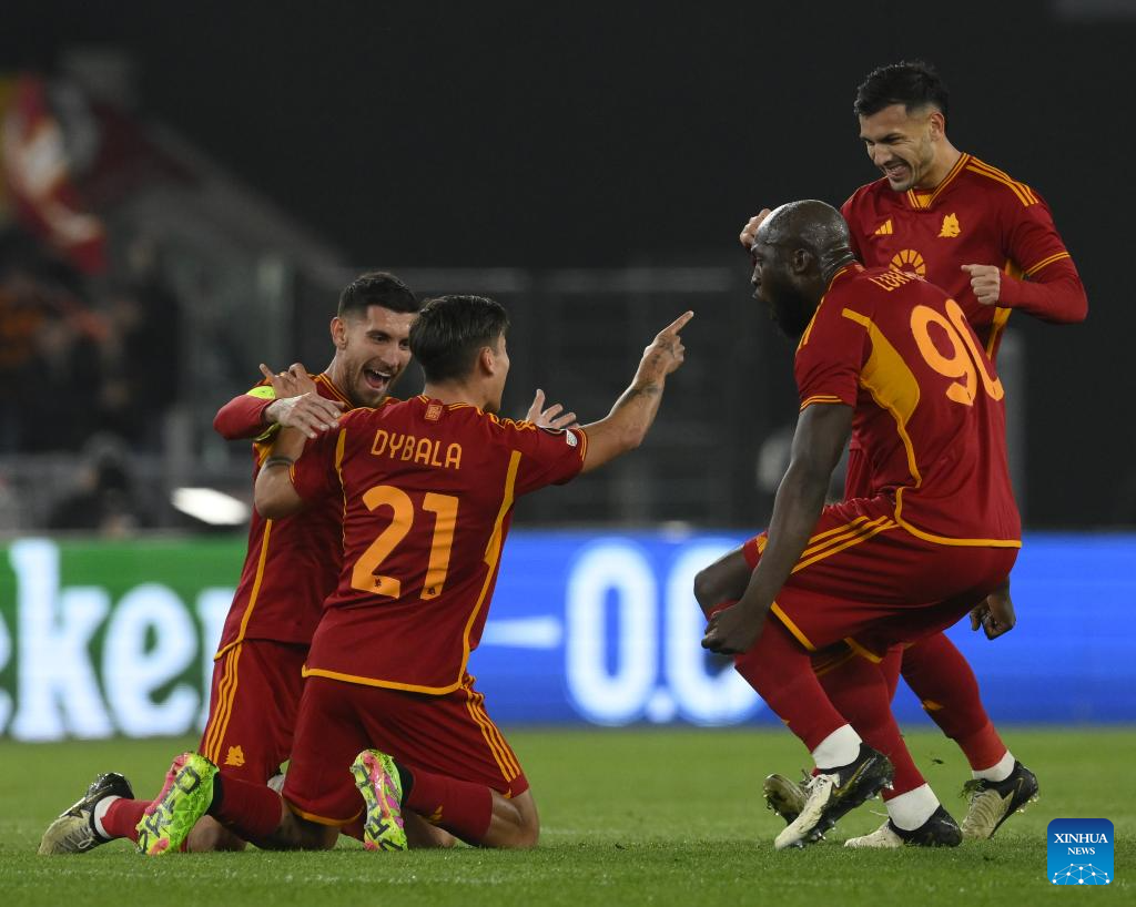 UEFA Europa League: Roma vs. Brighton-Xinhua