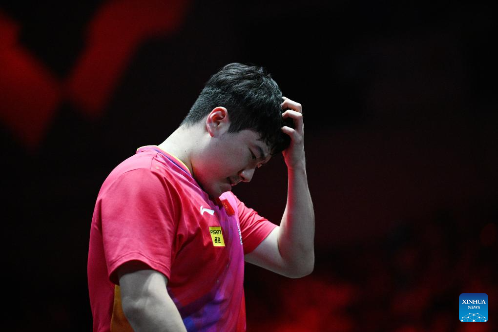 Highlights of World Table Tennis Singapore Smash 2024Xinhua