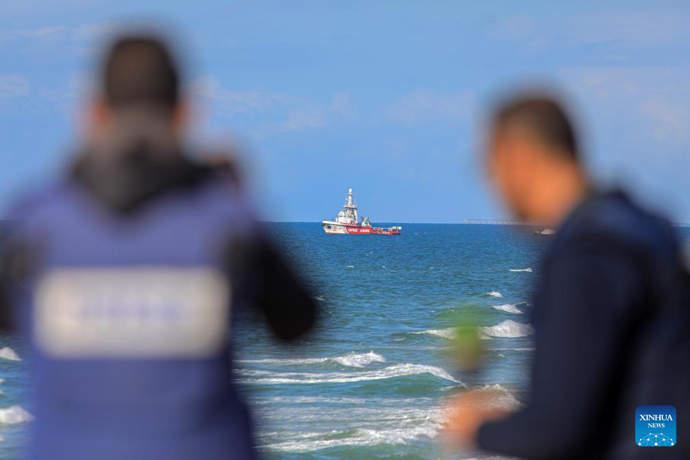 First aid ship via Cyprus maritime corridor reaches Gaza-Xinhua