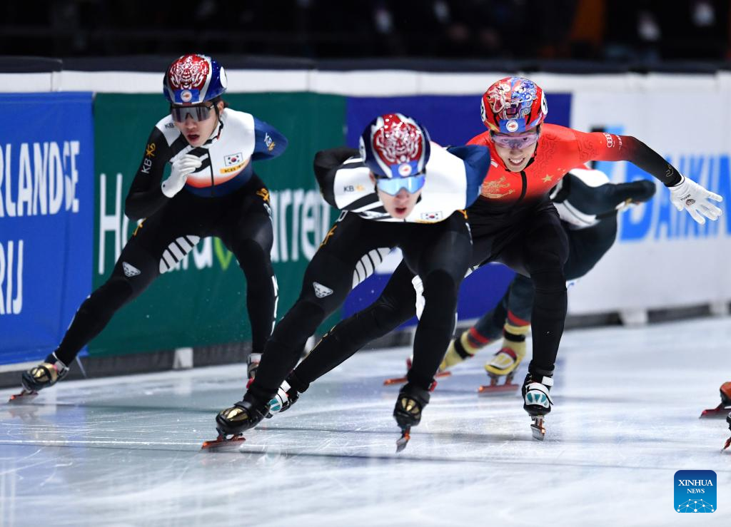 Sun Long earns China's 100th gold at short track speed skating worlds ...