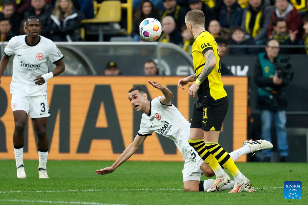 Bundesliga match: Borussia Dortmund vs. Eintracht Frankfurt-Xinhua