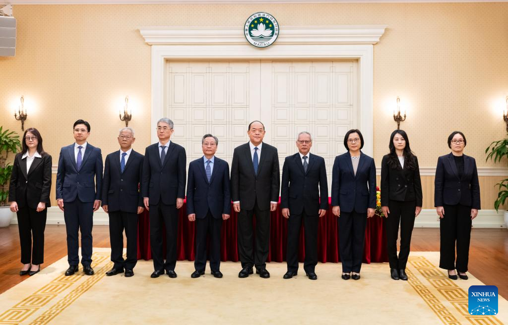Macao's electoral affairs commission for chief executive election takes office
