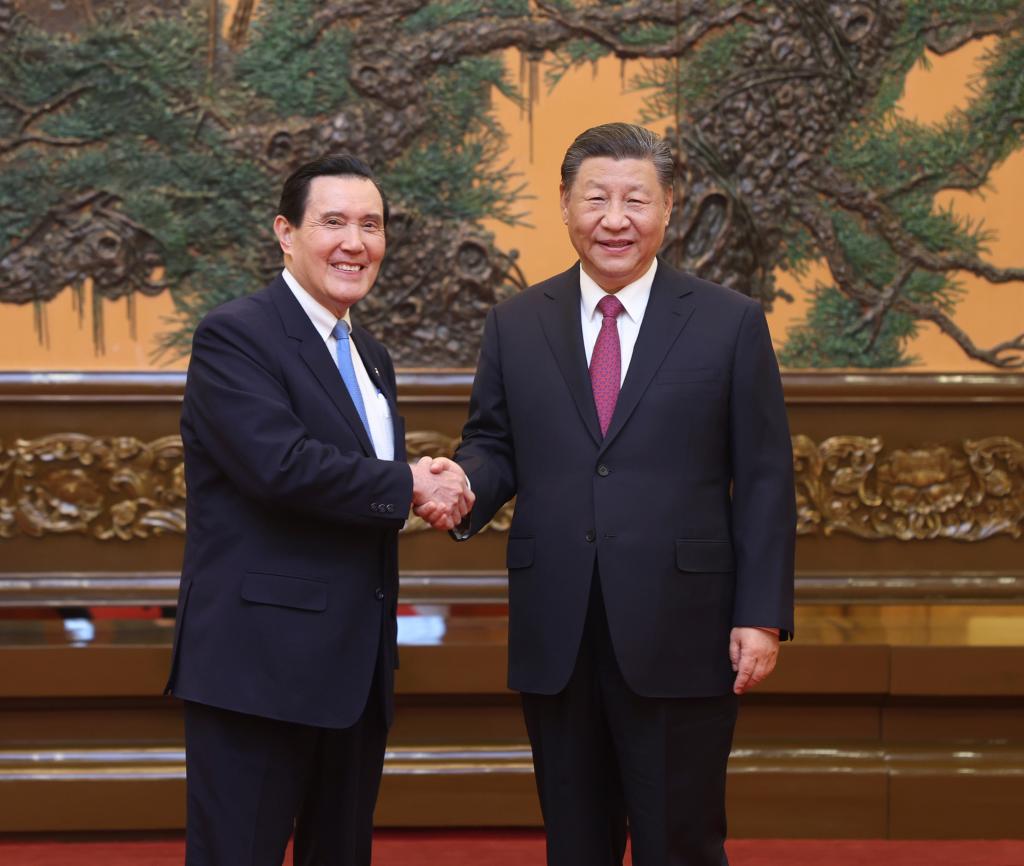 Xi Focus: Xi Jinping meets Ma Ying