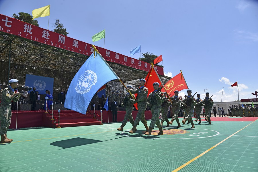 Chinese peacekeepers to DRC awarded UN Peace Medal-Xinhua