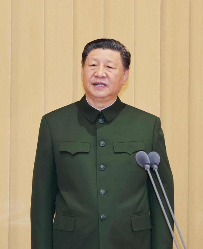 Xi presents flag to PLA Information Support Force-Xinhua