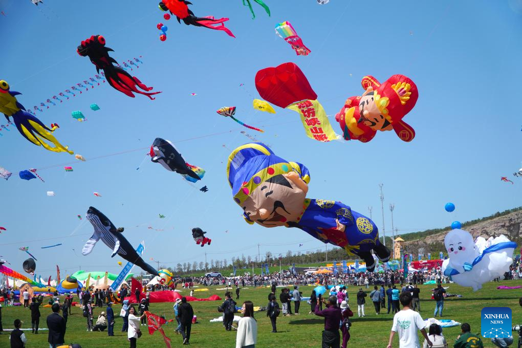 41st Weifang Int l Kite Festival Kicks Off In Shandong Xinhua 41st Weifang Int l Kite Festival Kicks Off In Shandong Xinhua