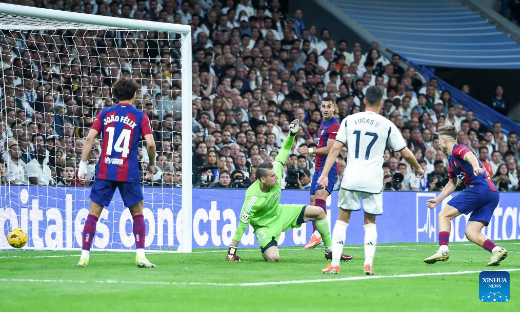 Real Madrid vs. FC Barcelona-Xinhua