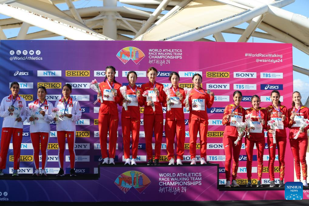 Highlights of 2024 World Athletics Race Walking Team ChampionshipsXinhua