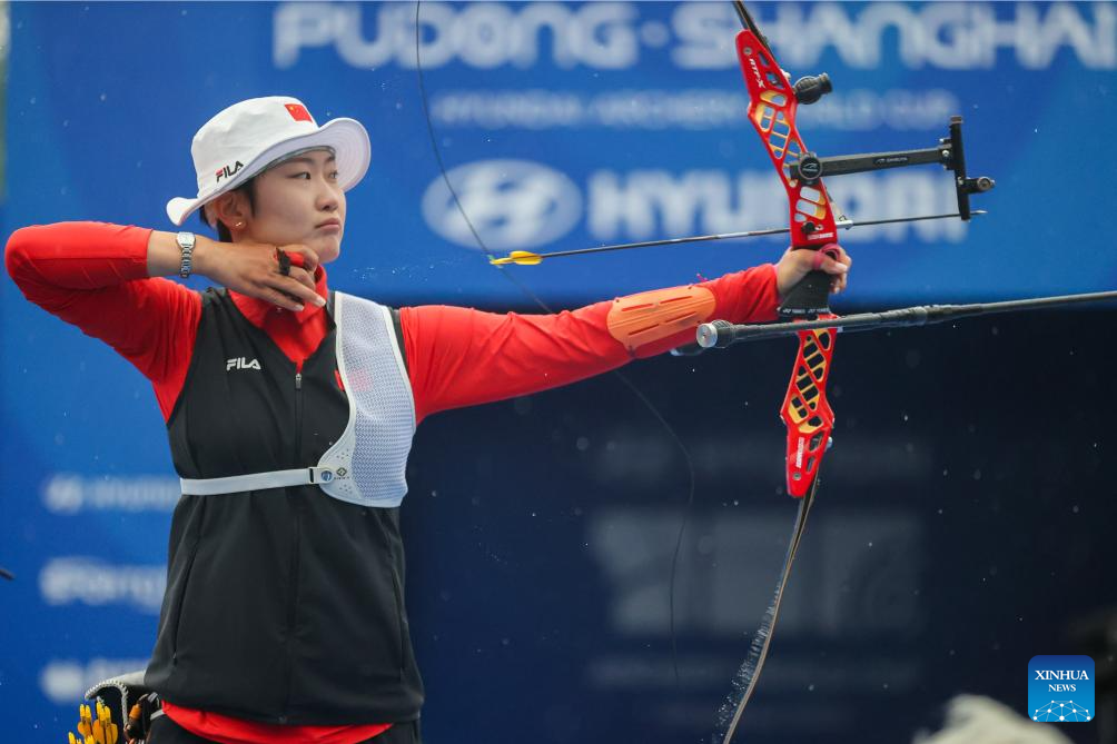 Highlights of Shanghai 2024 Archery World Cup-Xinhua