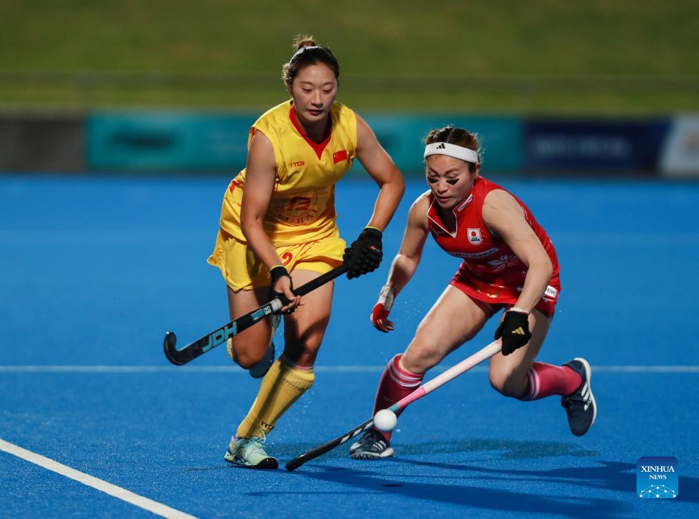 China Thrashes Japan In Women's Hockey Test Match In Australia-xinhua