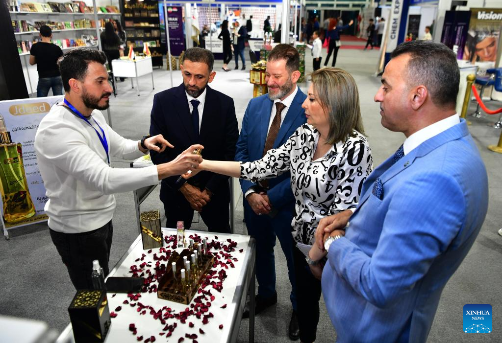 ChemExpo 2024 held in Damascus, Syria-Xinhua