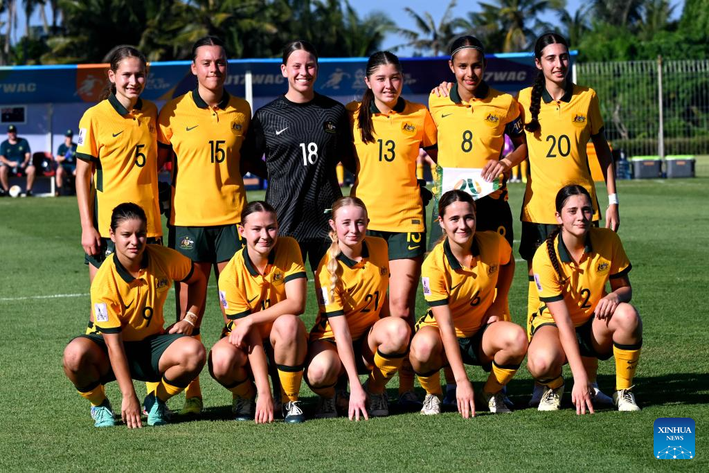 Copa Asiática Femenina Sub-17 de la AFC 2024: China vs.  Australia-Xinhua