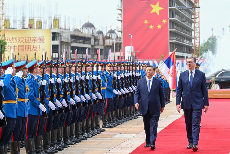 Xinhua Headlines: Xi Concludes Serbia Visit with Elevated Ties, Deepened Friendship and Promising Cooperation