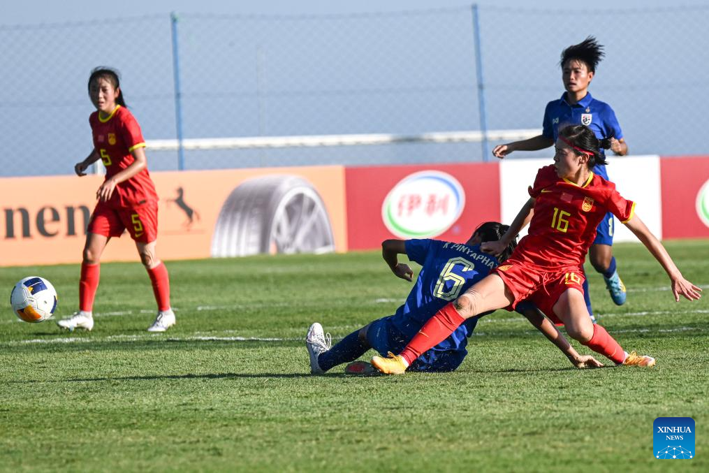 Copa Asia femenina AFC U17 2024: Tailandia vs.  China-Xinhua