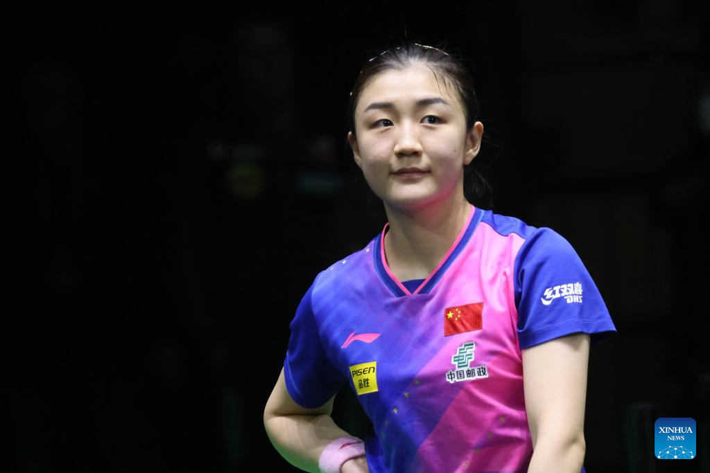 China enjoys clean sweep at WTT Saudi Smash-Xinhua