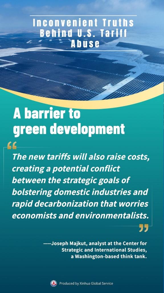 (Poster) Inconvenient truths behind U.S. tariff hikesXinhua