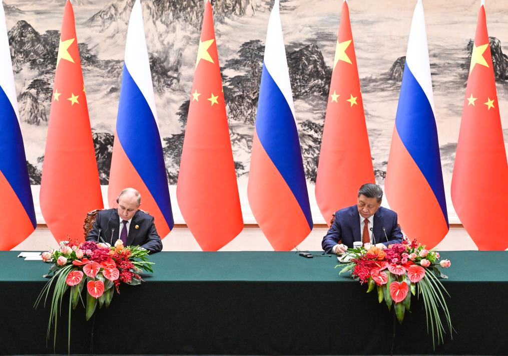 Xinhua Headlines: Xi, Putin Hold Talks in Beijing, Charting Course for Enhanced Ties