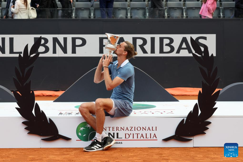 Alexander Zverev batte Nicolas Zari e vince la finale dell’Open d’Italia – Xinhua