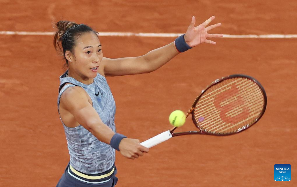 In pics: women’s singles 1st round match at French tennis tournament