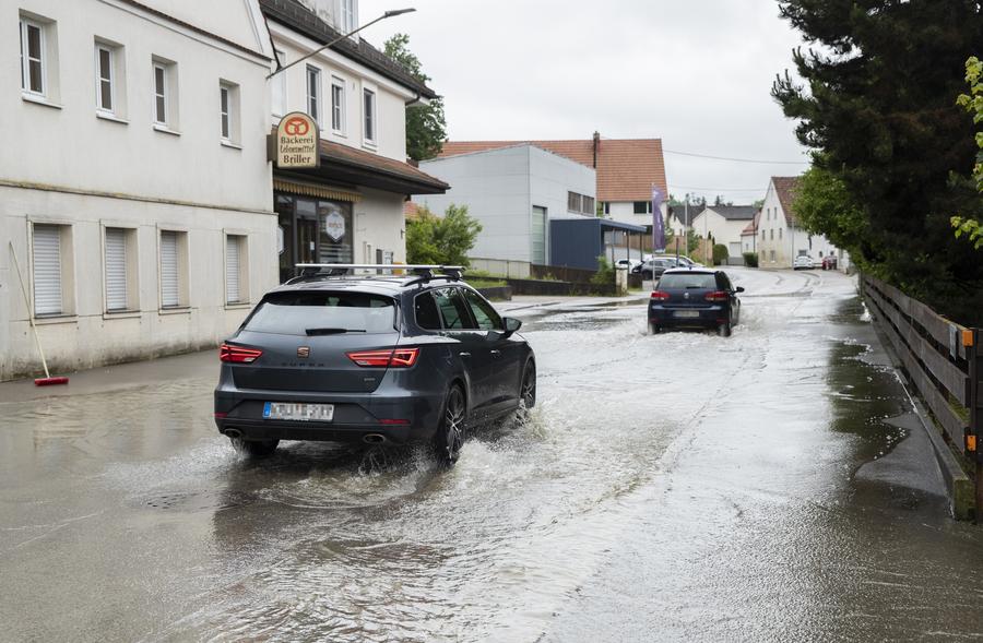 Heftiger Regen verursacht Überschwemmungen in Süddeutschland – Xinhua