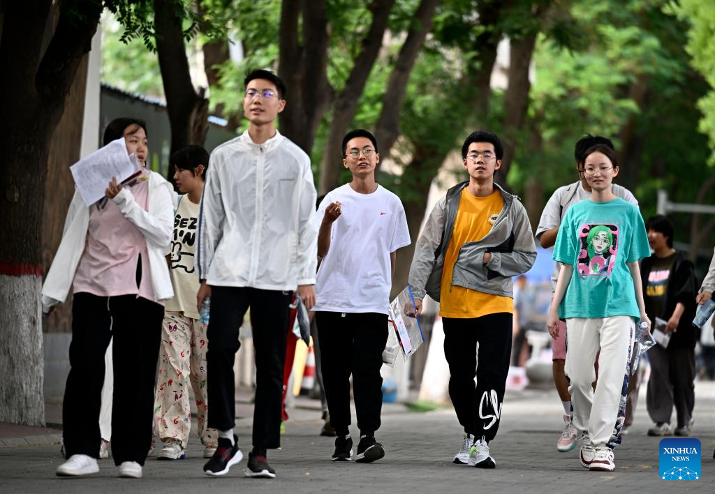 In pics: China's national college entrance examination-Xinhua
