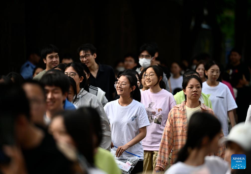 In pics: China's national college entrance examination-Xinhua