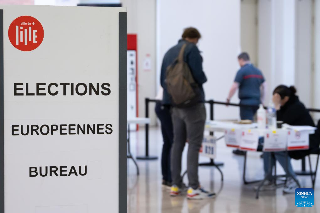 French far-right National Rally well ahead in EU elections-Xinhua