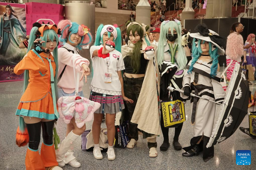 In pics: Anime Expo 2024 in Los Angeles-Xinhua