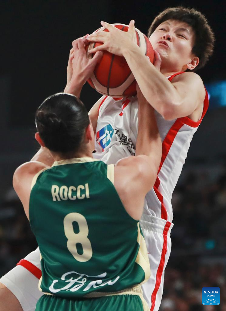 Women’s basketball match of Ford Ballin’24: China vs. Australia