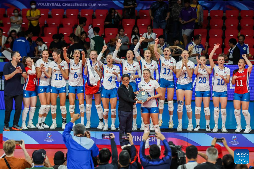 Česká republika porazila Portoriko v soutěži FIVB Women’s Volleyball Challenger Cup-Xinhua