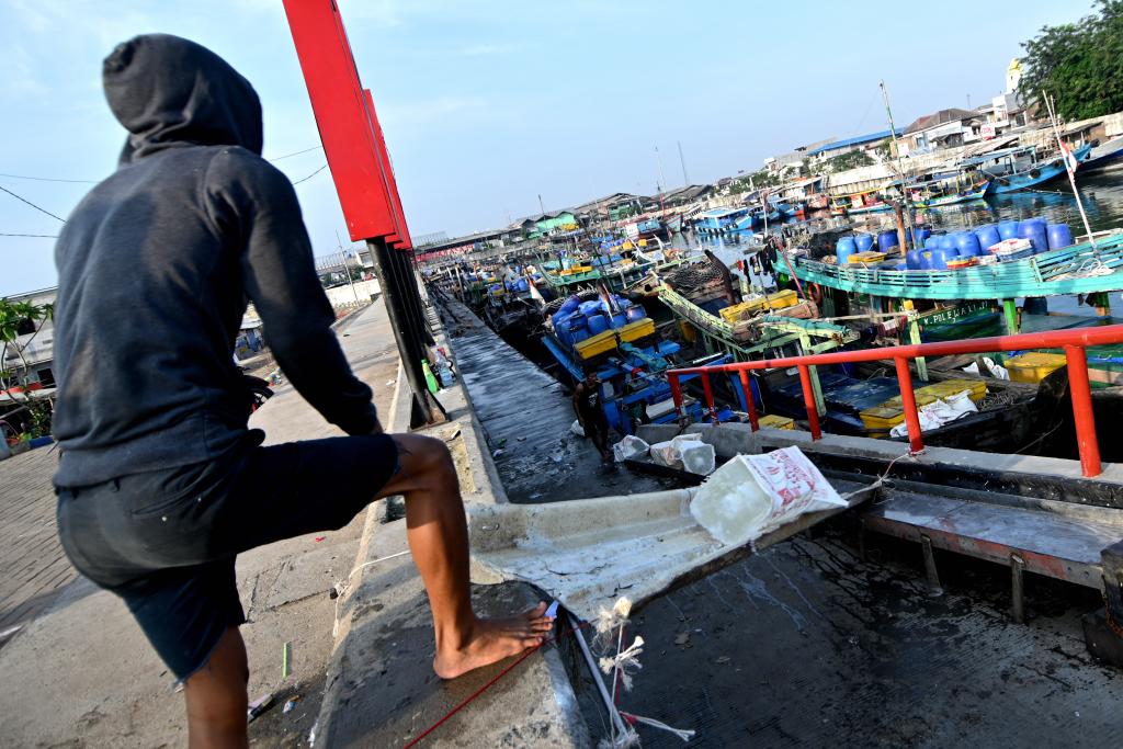 Asia Album: Morning bustle at Indonesian fishing village-Xinhua