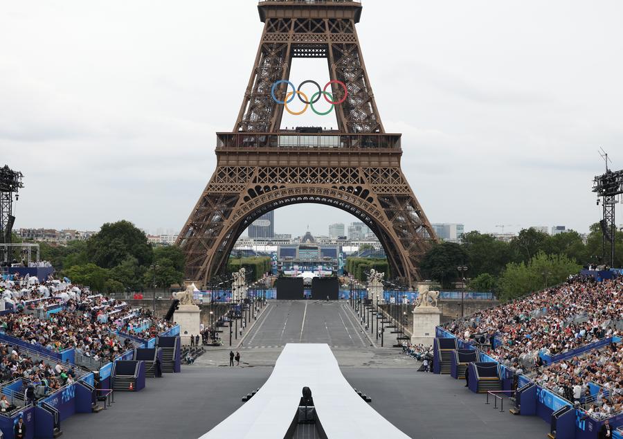 Olympics | Dark skies, train issues forgotten as Paris 2024 opening ...