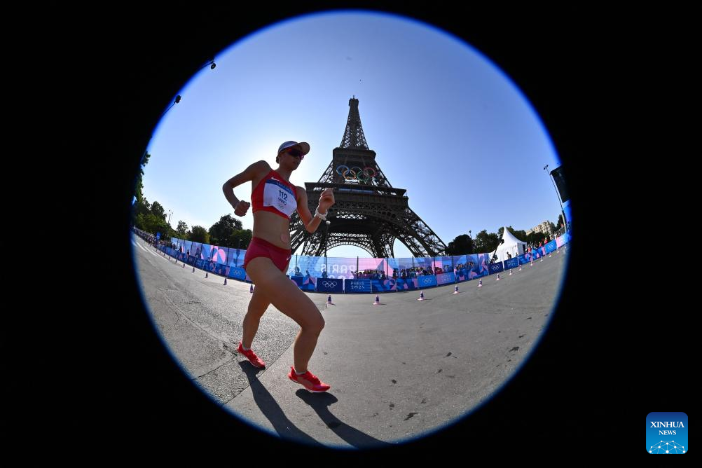 Olympics | China's Yang Wins Women's 20km Race Walk Gold at Paris 2024 with Huge Advantage (Updated)