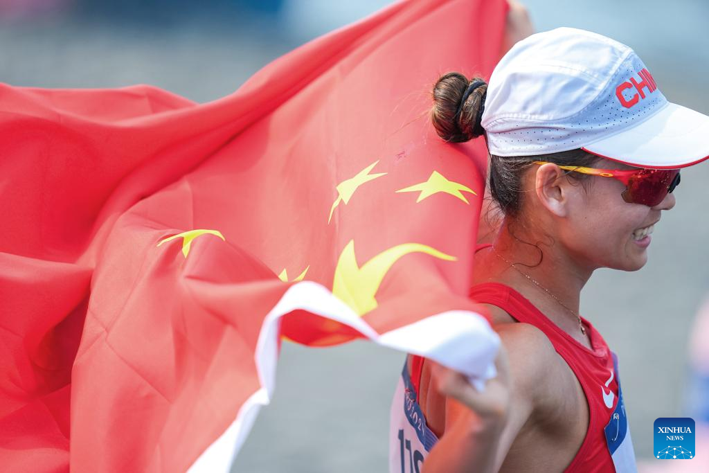 Olympics | China's Yang Wins Women's 20km Race Walk Gold at Paris 2024 with Huge Advantage (Updated)