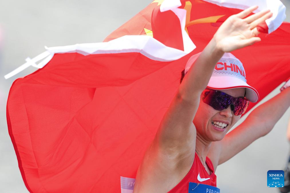 Olympics | China's Yang Wins Women's 20km Race Walk Gold at Paris 2024 with Huge Advantage (Updated)