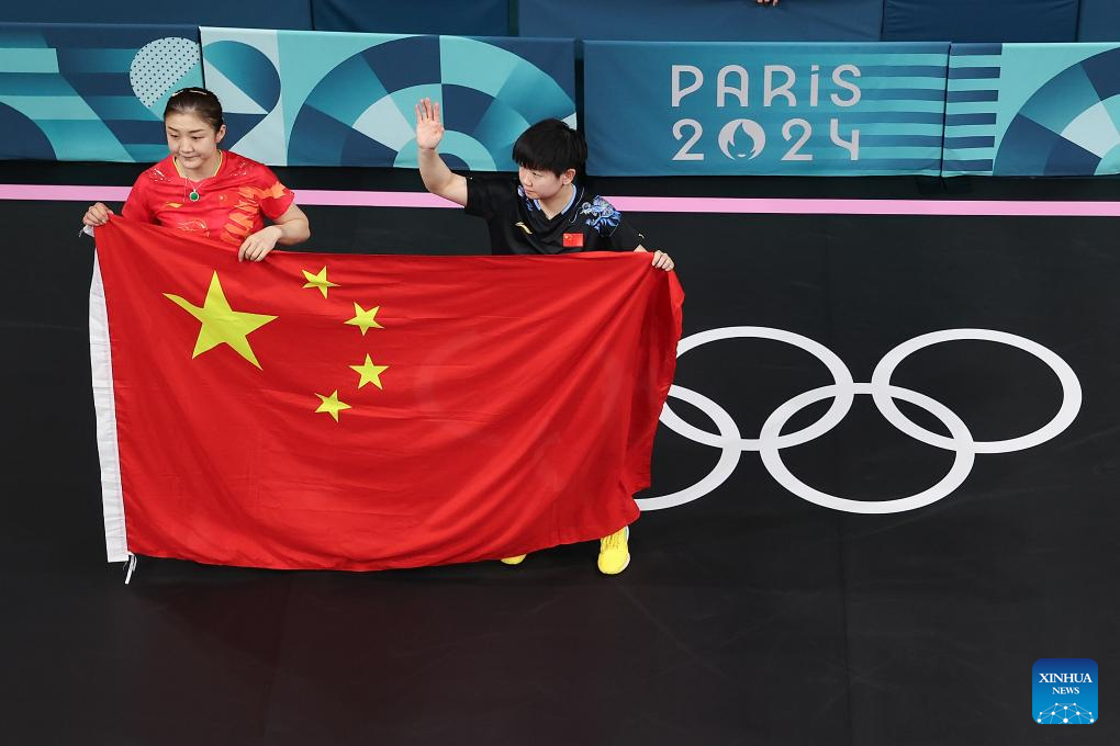 Olympics | Feature: China's Top Women Paddlers Reunite in Olympic Déjà Vu, Distinctive Triumph