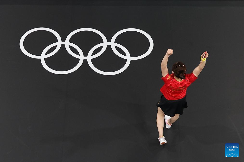 Olympics | Feature: China's Top Women Paddlers Reunite in Olympic Déjà Vu, Distinctive Triumph