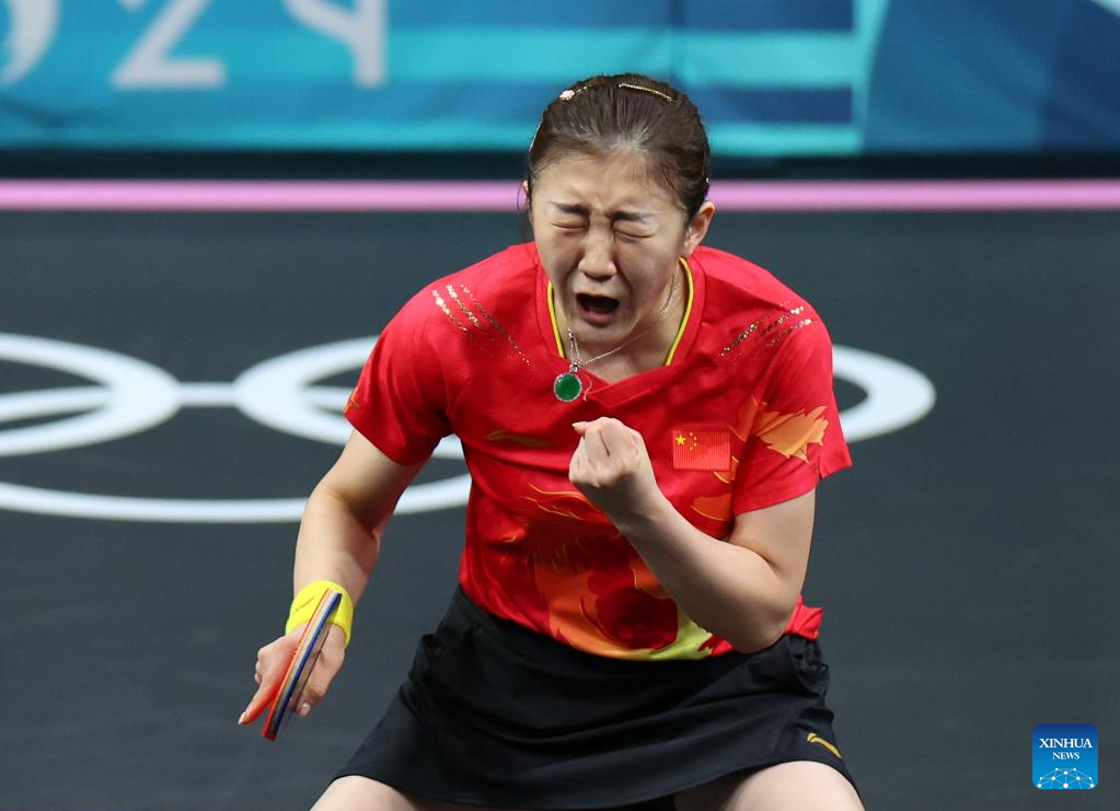 Olympics | Feature: China's Top Women Paddlers Reunite in Olympic Déjà Vu, Distinctive Triumph