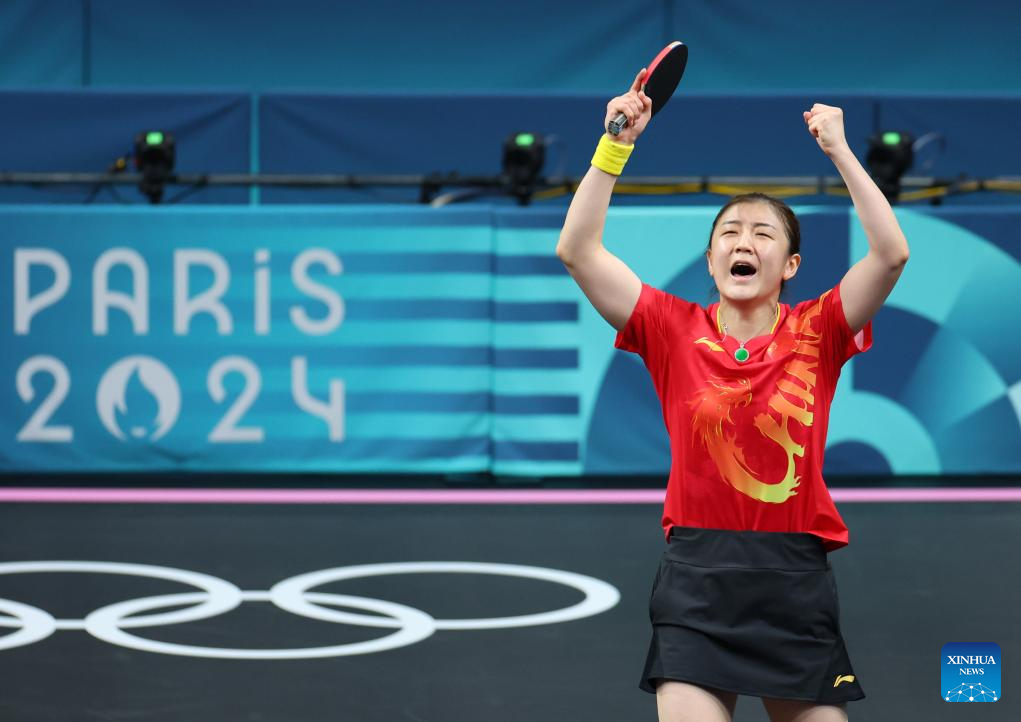 Olympics | Feature: China's Top Women Paddlers Reunite in Olympic Déjà Vu, Distinctive Triumph